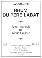 Rhum du P&egrave;re Labat